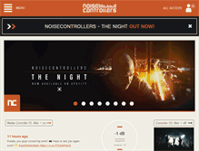 Tablet Screenshot of noisecontrollers.com